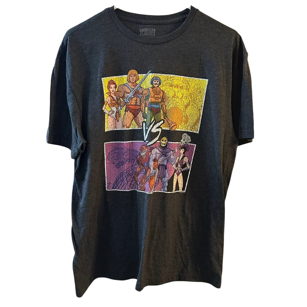American Classics Masters‎ of The Universe He-Man Retro VS Panel Men's Tee Large